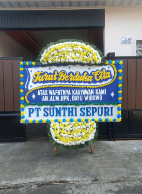Papan Bunga Duka di Cempaga Hulu